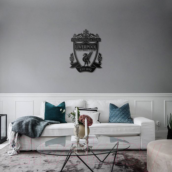 Изображение товара Декор настенный Arthata Ливерпуль 60x80-B / 085-1 (черный)