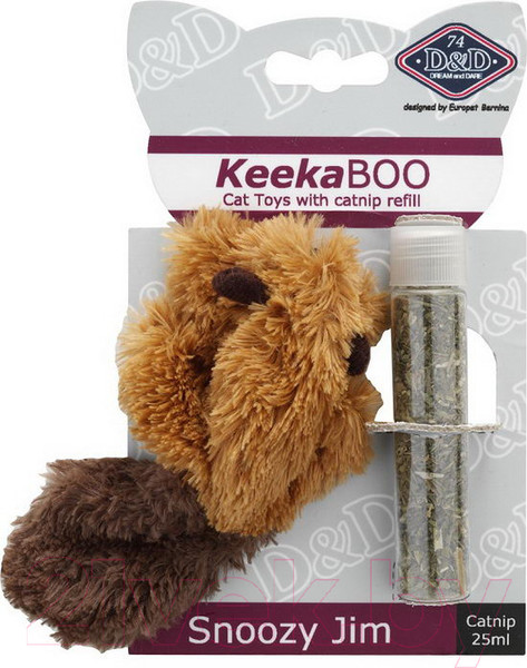 Изображение товара Игрушка для кошек EBI Snoozy Jim / 402/416815 (коричневый)