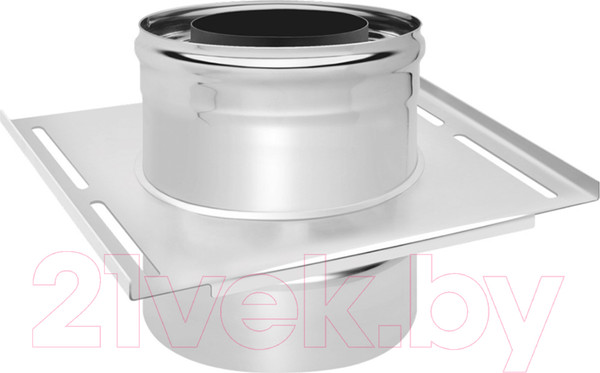 Площадка монтажная для дымохода Везувий 0.8мм д.115x200