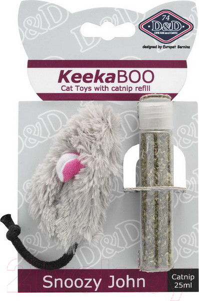 Изображение товара Игрушка для кошек EBI Snoozy John / 402/416822 (серый)