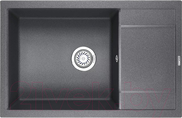 Изображение товара Мойка кухонная GRANULA GR-7805 (графит)