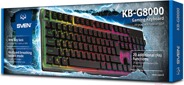 Изображение товара Клавиатура Sven KB-G8000