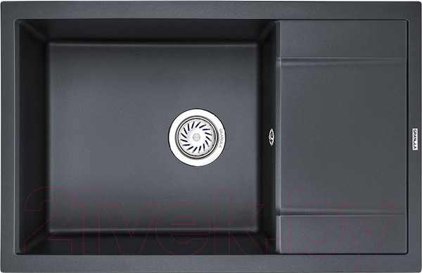 Изображение товара Мойка кухонная GRANULA GR-7805 (шварц)