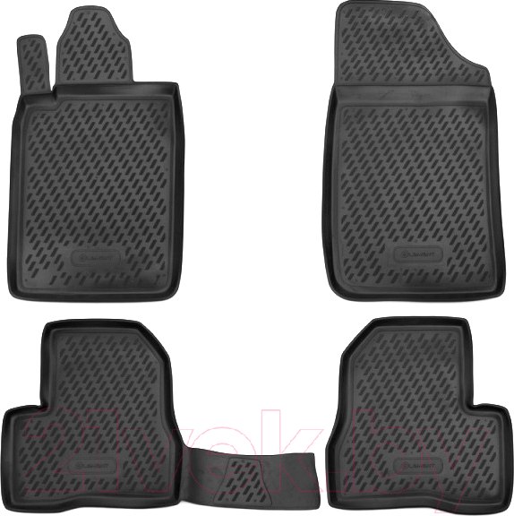 Изображение товара Комплект ковриков для авто ELEMENT CARPGT00007 для Peugeot 206 (4шт)