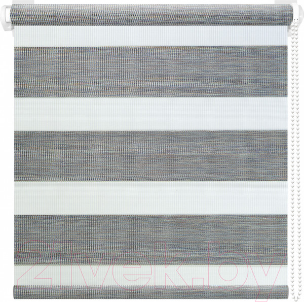 Изображение товара Рулонная штора АС МАРТ Вудэн 90x160 (серый)