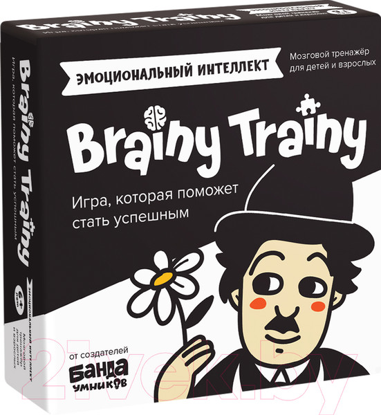 Изображение товара Настольная игра Brainy Trainy Эмоциональный интеллект / УМ462