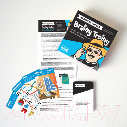 Изображение товара Настольная игра Brainy Trainy Железная логика / УМ548