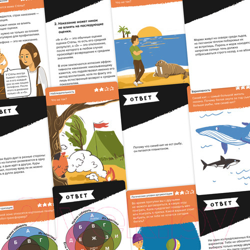 Изображение товара Настольная игра Brainy Trainy Критическое мышление / УМ546