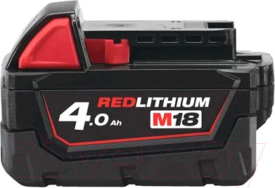 Изображение товара Аккумулятор для электроинструмента Milwaukee M18 B4 / 4932430063