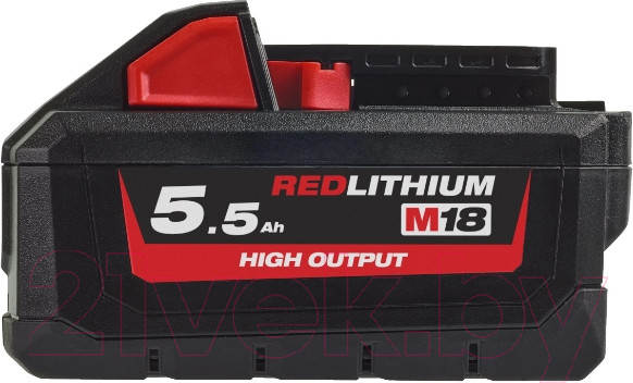 Изображение товара Аккумулятор для электроинструмента Milwaukee M18 HB5.5 / 4932464712