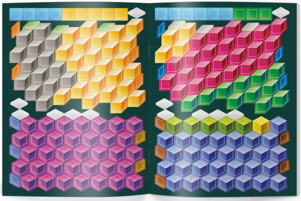 Изображение товара Рабочая тетрадь Реши-Пиши Кубометрия 3D от 8 лет / УМ405