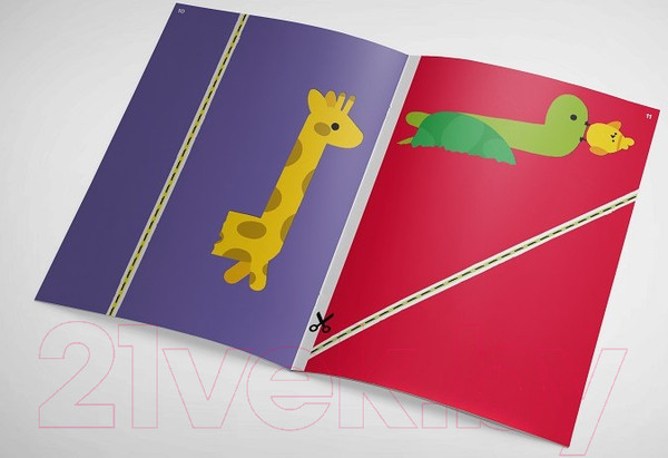 Изображение товара Развивающая книга Реши-Пиши Сгибалки 3-4 года / УМ228