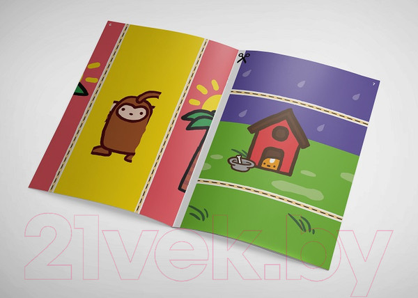 Изображение товара Развивающая книга Реши-Пиши Сгибалки 4-5 лет / УМ229