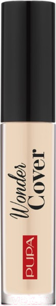 Изображение товара Консилер Pupa Wonder Cover Full Coverage Concealer Reflecting Effect тон 002 (4.2мл)