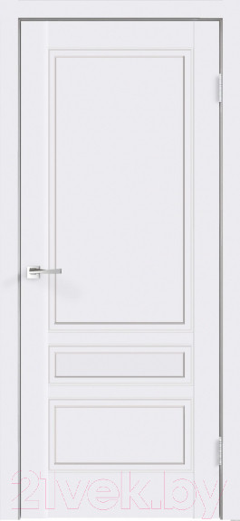 Изображение товара Дверь межкомнатная Velldoris Эмаль Scandi 3P 80x200 врезка (белый)