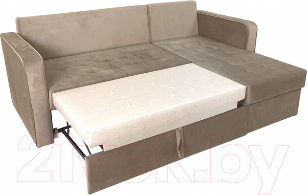 Изображение товара Диван угловой Аквилон Фаворит (бинго какао)