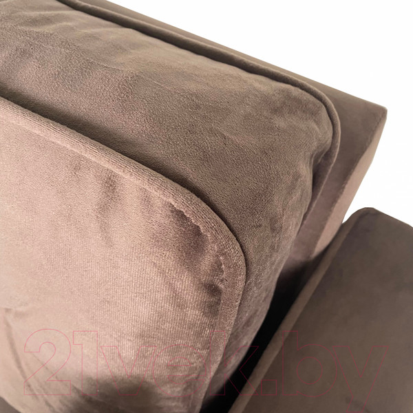 Изображение товара Диван угловой Аквилон Фаворит (бинго шоколад)