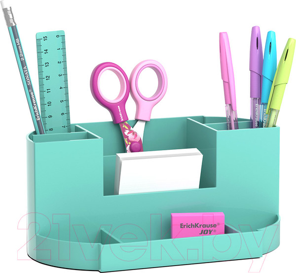 Изображение товара Органайзер настольный Erich Krause Victoria, Pastel Mint / 53685