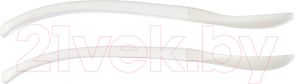 Изображение товара Набор столовых ложек для кормления Мама Тама С мягким кончиком / MT/030 (2шт, белый)