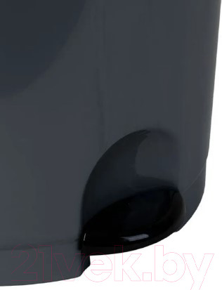 Изображение товара Мусорное ведро Эльфпласт EP032 с педалью (18л, серо-черный)