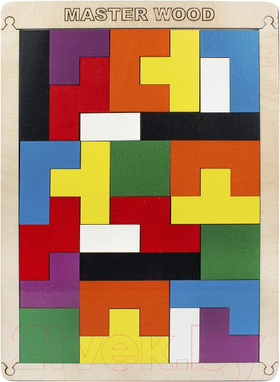 Изображение товара Развивающая игрушка Мастер Вуд Логический пазл Монтессори / DPG