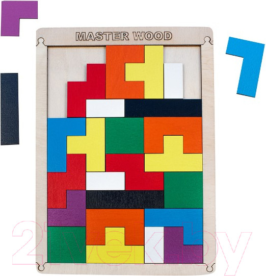 Изображение товара Развивающая игрушка Мастер Вуд Логический пазл Монтессори / DPG