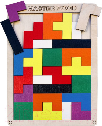 Изображение товара Развивающая игрушка Мастер Вуд Логический пазл Монтессори / DPG