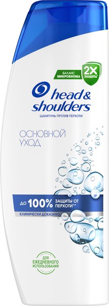Изображение товара Шампунь для волос Head & Shoulders Основной уход против перхоти (400мл)