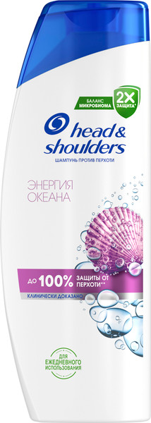Изображение товара Шампунь для волос Head & Shoulders Энергия океана против перхоти (400мл)