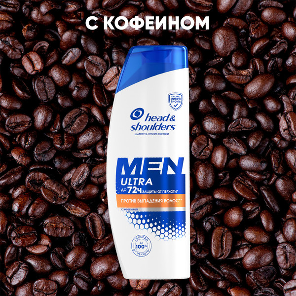 Изображение товара Шампунь для волос Head & Shoulders Против выпадения волос против перхоти для мужчин (400мл)