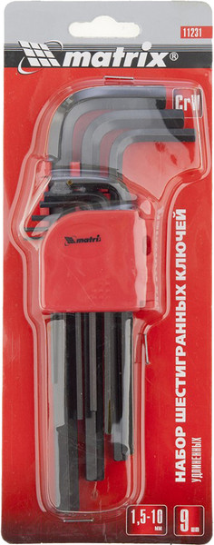 Изображение товара Набор ключей Matrix 11231