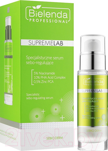 Изображение товара Сыворотка для лица Bielenda Professional Supremelab Sebio Derm Специалистическая (30мл)