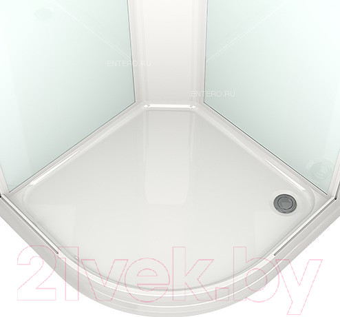 Изображение товара Душевая кабина Domani-Spa Delight 88 / DS01D88LBT00 (черный/тонированное стекло)