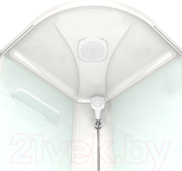 Изображение товара Душевая кабина Domani-Spa Delight 88 / DS01D88LBT00 (черный/тонированное стекло)