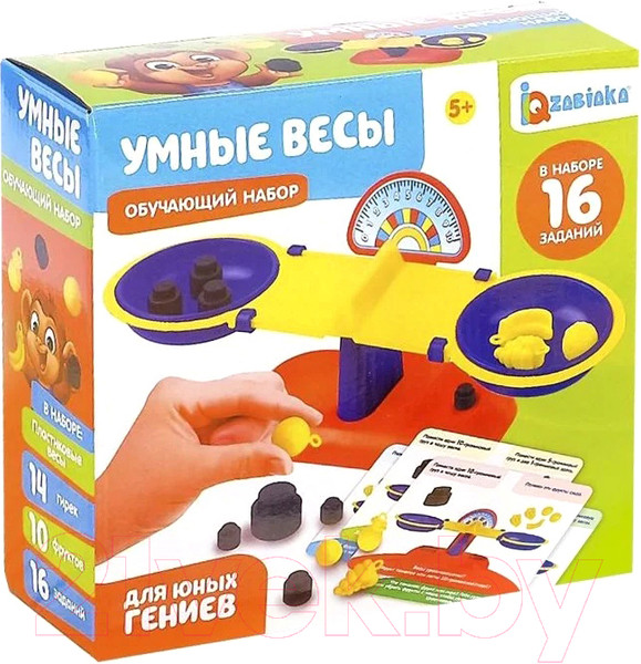 Изображение товара Развивающий игровой набор Zabiaka Умные весы / 4596969