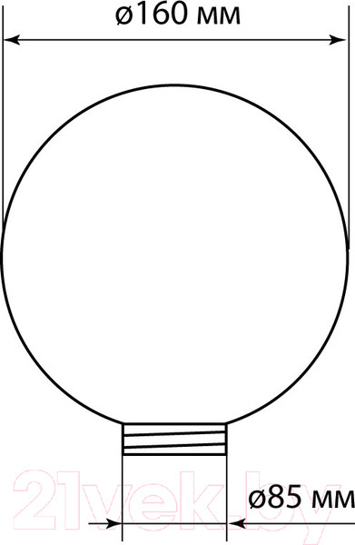 Изображение товара Плафон TDM SQ0321-0201