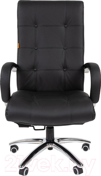 Изображение товара Кресло офисное Chairman 424 (кожа, черный)