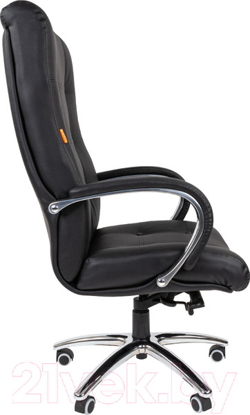 Изображение товара Кресло офисное Chairman 424 (кожа, черный)