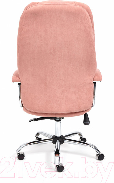 Изображение товара Кресло офисное Tetchair Softy Lux флок (розовый)
