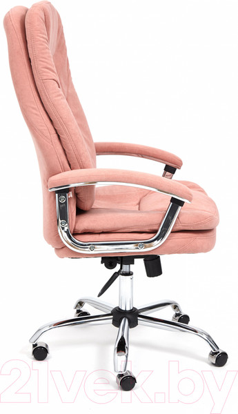 Изображение товара Кресло офисное Tetchair Softy Lux флок (розовый)
