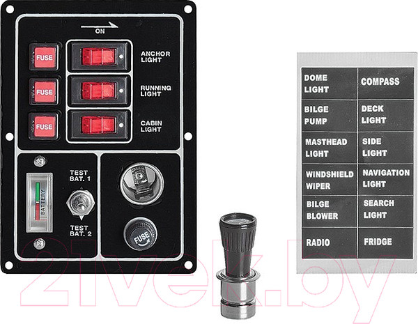 Изображение товара Панель переключателей для лодки Easterner С91310