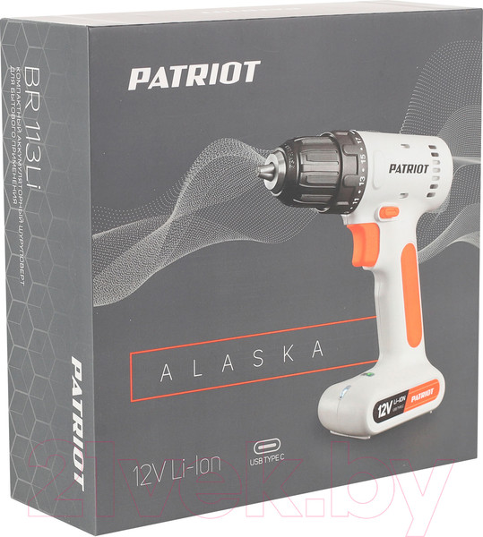 Изображение товара Аккумуляторная дрель-шуруповерт PATRIOT BR 113Li