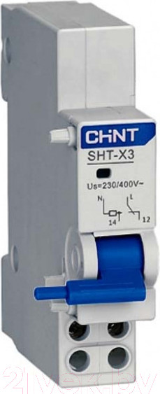 Изображение товара Расцепитель независимый Chint SHT-X3 AC240V/AC415V для NXB-125G (R) / 816989