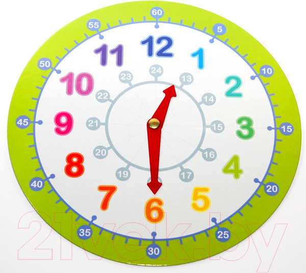 Изображение товара Развивающая игрушка Десятое королевство Часы. Который час. Времена года / 3599