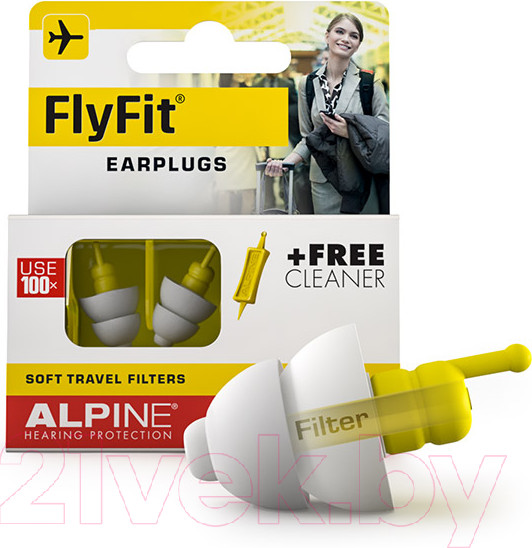 Изображение товара Беруши Alpine Hearing Protection FlyFit / 111.31.251