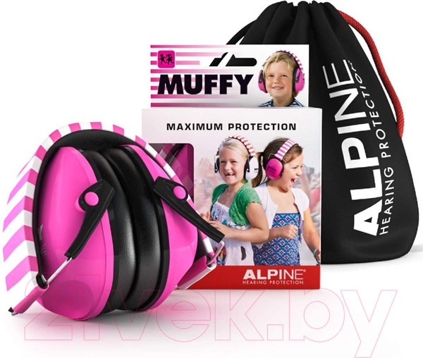 Изображение товара Защита для ушей ребенка Alpine Hearing Protection Muffy / 111.82.321 (розовый)