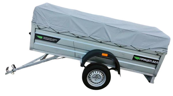 Изображение товара Прицеп для автомобиля ТитаН 2513 / 7197-0000010-02 (50см борт, тент 300мм оцинкованный)