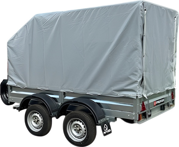 Изображение товара Прицеп для автомобиля Avtos A25P2B (2500x1500x300, R13, двухосный, ресс. AL-KO, тент 1200мм Аэро)