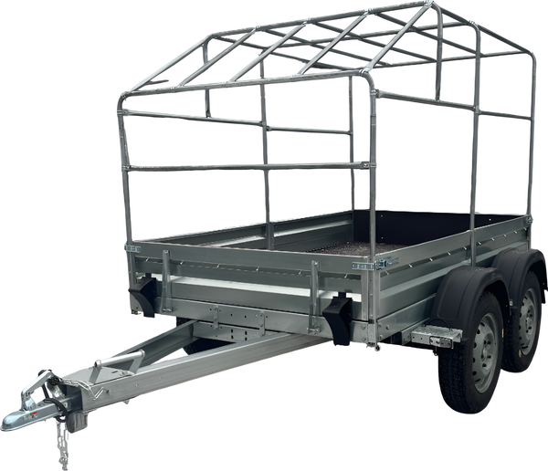 Изображение товара Прицеп для автомобиля Avtos A25P2B (2500x1500x300, R13, двухосный, ресс. AL-KO, тент 1200мм Аэро)