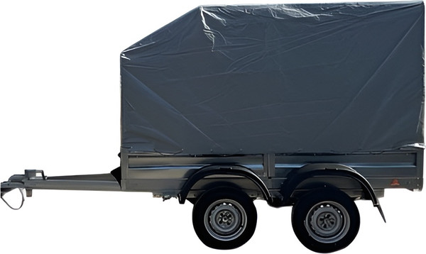 Изображение товара Прицеп для автомобиля Avtos A25P2B (2500x1500x300, R13, двухосный, ресс. AL-KO, тент 1200мм Аэро)